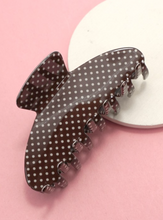 Load image into Gallery viewer, Polka Dot Hair Claw Clip
