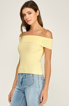 Load image into Gallery viewer, Eliza Off The Shoulder Top
