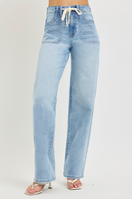 Load image into Gallery viewer, Holland High Rise Tie Waist Jeans
