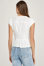 Load image into Gallery viewer, Esme Ruffle Trim Blouse
