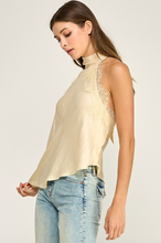 Load image into Gallery viewer, Savy Lace Trim Halter
