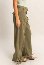 Load image into Gallery viewer, Daisy High Rise Cargo Pants
