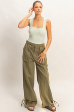 Load image into Gallery viewer, Daisy High Rise Cargo Pants

