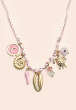 Load image into Gallery viewer, 18k Corded Charm Necklace
