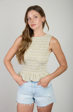 Load image into Gallery viewer, Kay Smocked Tank

