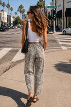 Load image into Gallery viewer, Snake Printed Barrel Pants
