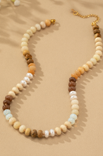 Load image into Gallery viewer, Natural Agate Beaded Necklace
