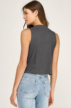 Load image into Gallery viewer, Cross Wrap Stretch Crop Top
