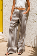 Load image into Gallery viewer, Resort Stripped Pant

