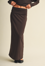Load image into Gallery viewer, Reese Ruched Waistband Jersey Knit Skirt

