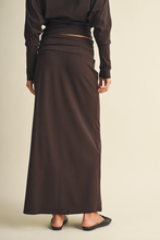 Load image into Gallery viewer, Reese Ruched Waistband Jersey Knit Skirt
