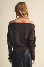Load image into Gallery viewer, Reese Jersey Dolman Sleeve Pullover
