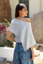 Load image into Gallery viewer, Ainsley Off The Shoulder Poncho
