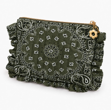 Load image into Gallery viewer, Bandana Ruffle Everything Pouch
