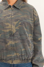 Load image into Gallery viewer, Collins Camo Bomber
