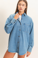 Load image into Gallery viewer, Eliza Denim Button Up
