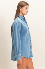 Load image into Gallery viewer, Eliza Denim Button Up
