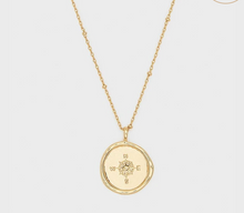 Load image into Gallery viewer, Compass Coin Necklace
