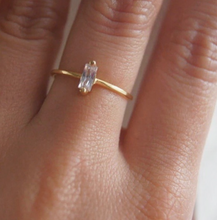 Load image into Gallery viewer, Colette Gold Crystal Ring
