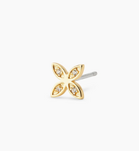 Load image into Gallery viewer, Flower Charm Stud
